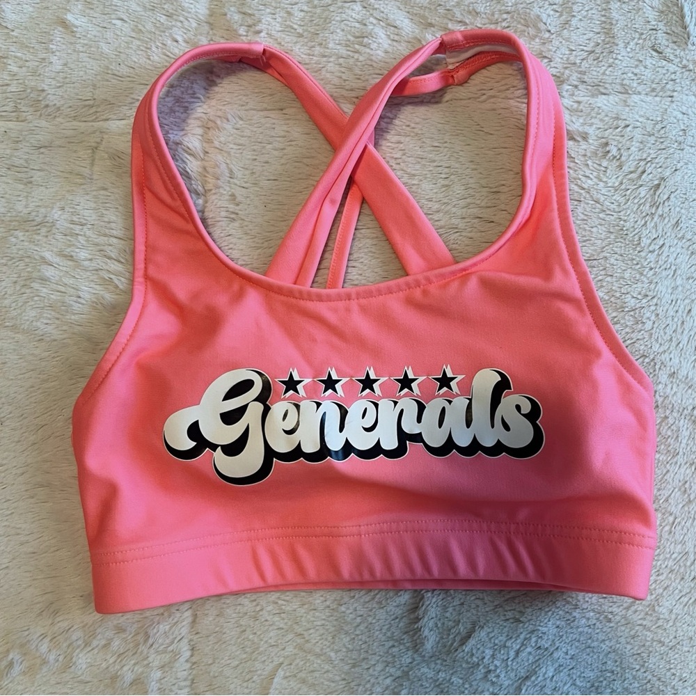 Woodlands Elite Generals Worlds Sports Bra